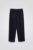 SPORTIVO STORE_Benn Relaxed Cotton Wool Twill Pleated Trouser Dark Navy_2