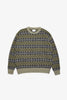 SPORTIVO STORE_Jonas Scottish Lambswool Fair Isle Sweater Elm