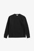 SPORTIVO STORE_Kristian Relaxed Tech Waffle Sweater Black