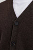 SPORTIVO STORE_Standard Merino Lambswool Cardigan Heathland Brown_3