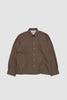 SPORTIVO STORE_Eloi Org. Cotton Pie Dye Poplin Shirt Taupe