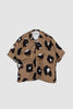 SPORTIVO STORE_Eren SS Leo Print Shirt Tofee/ Black/ Brown/ White