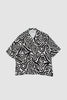 SPORTIVO STORE_Eren SS Poska Print Shirt Black/ Ecru