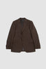 SPORTIVO STORE_Giovanni Jacket 3PLY Italian Wool Dark Coffee_2