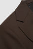 SPORTIVO STORE_Giovanni Jacket 3PLY Italian Wool Dark Coffee_3