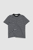 SPORTIVO STORE_SS Striped Tee Black/White