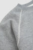 SPORTIVO STORE_Loop Wheel Crewneck Sweatshirt Heather Grey_3