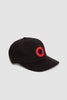 SPORTIVO STORE_O Sixpanel Hat Black/Goji Berry