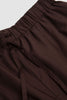 SPORTIVO STORE_Cargo Pocket Drawstring Shorts Chocolate_3