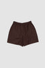 SPORTIVO STORE_Cargo Pocket Drawstring Shorts Chocolate_5