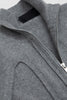 SPORTIVO STORE_Embellished Window Zip-Up Cardigan Pebble/ Pearl_3