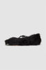 SPORTIVO STORE_Faux Fur Criss Cross Ballerina Black_4