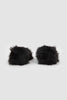 SPORTIVO STORE_Faux Fur Criss Cross Ballerina Black_8