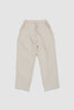 SPORTIVO STORE_2 Tuck Polyester Pants Ecru_5