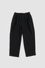 SPORTIVO STORE_2 Tuck Polyester Pants Ink Black