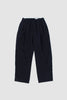 SPORTIVO STORE_2 Tuck Polyester Pants Navy