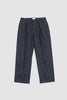 SPORTIVO STORE_Box Pleat Wool Pants Charcoal_2