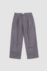 SPORTIVO STORE_Box Pleat Wool Pants Greige_2