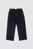 SPORTIVO STORE_Box Pleat Wool Pants Navy_2