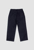 SPORTIVO STORE_Box Pleat Wool Pants Navy_5