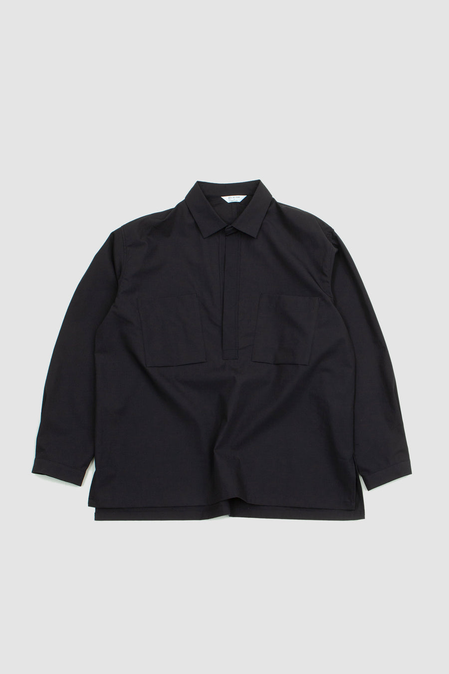 Still by hand, Micro Rip Padded Shirt - Black, Men