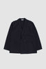 SPORTIVO STORE_Cupro Mixed Easy Jacket Dark Navy