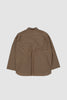 SPORTIVO STORE_Cupro Mixed Pullover Shirt Khaki Brown_5