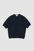 SPORTIVO STORE_Half Sleeve Knit T-Shirt Dusty Blue