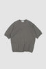 SPORTIVO STORE_Half Sleeve Knit T-Shirt Greige