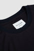 SPORTIVO STORE_Knitted Rib T-Shirt Black Navy_3