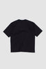 SPORTIVO STORE_Knitted Rib T-Shirt Black Navy_5