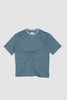 SPORTIVO STORE_Knitted Rib T-Shirt Smoke Blue