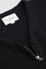 SPORTIVO STORE_Paper Mixed Zip-Up Cardigan Ink Black_3