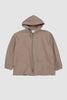 SPORTIVO STORE_Silicone Coated Hooded Coat Mocha Beige