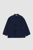 SPORTIVO STORE_Silicone Coated Shirt Jacket Deep Blue