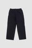 SPORTIVO STORE_Wool Mix Easy Pants Black Navy_2