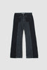 SPORTIVO STORE_Flare Denim Trousers Washed Black
