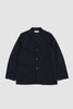 SPORTIVO STORE_3 Button Twill Jacket Navy