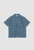 SPORTIVO STORE_Chambray Summer Overshirt Washed Indigo