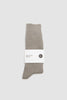 SPORTIVO STORE_Modal Sock Modal Rib Knit Grey