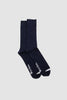 SPORTIVO STORE_Modal Sock Modal Rib Knit Navy_4