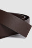 SPORTIVO STORE_O Ring Belt Leather Brown_5