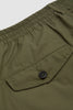 SPORTIVO STORE_Pleated Rec. Poly Tech Track Short Olive_4