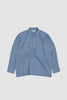 SPORTIVO STORE_Pullover LS Slub Linen Mix Shirt Blue