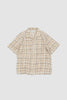 SPORTIVO STORE_Road 3D Check Shirt Ecru