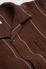 SPORTIVO STORE_Road Shirt Reef Stripe Cotton Brown_3