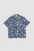 SPORTIVO STORE_Road Summer Jungle Cotton Shirt Indigo