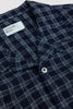 SPORTIVO STORE_Sal Road Indigo Cotton Check Shirt Indigo_3