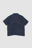 SPORTIVO STORE_Sal Road Indigo Cotton Check Shirt Indigo_5