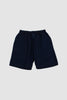 SPORTIVO STORE_Simple Short Herringbone Denim Indigo